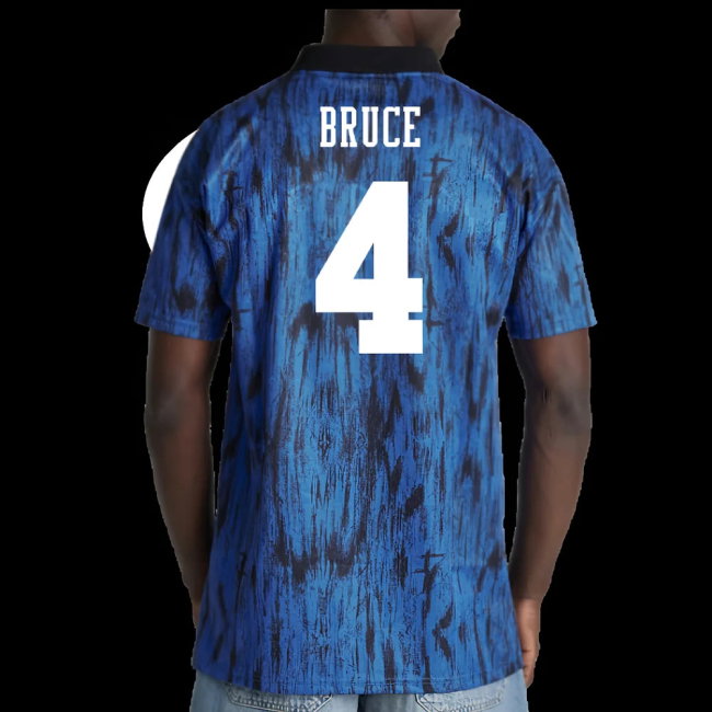 1992-1993 Man Utd Away Retro Shirt (Bruce 4)