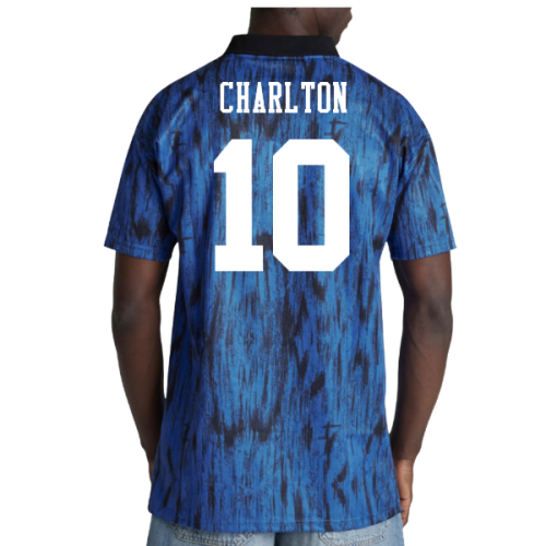 1992-1993 Man Utd Away Retro Shirt (Charlton 10)