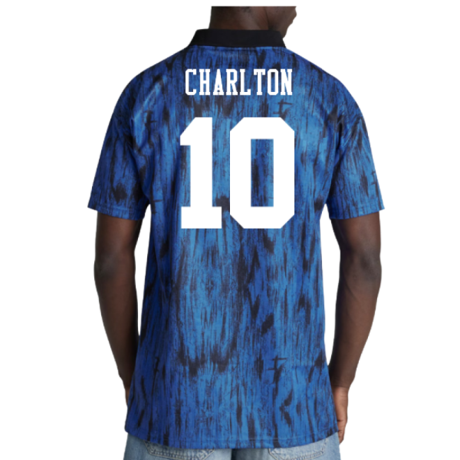 1992-1993 Man Utd Away Retro Shirt (Charlton 10)
