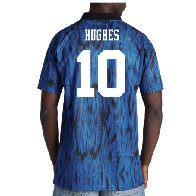 1992-1993 Man Utd Away Retro Shirt (Hughes 10)
