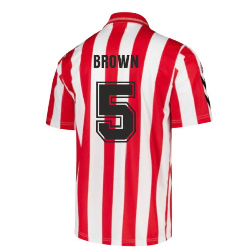 1992-1993 Sunderland Hummel Reissue Home Shirt (Brown 5)