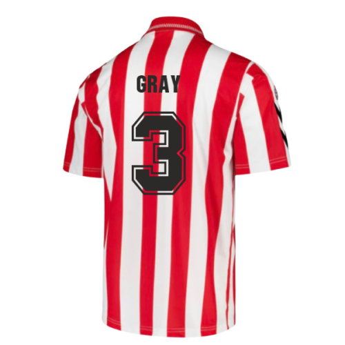 1992-1993 Sunderland Hummel Reissue Home Shirt (Gray 3)