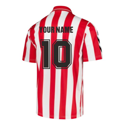 1992-1993 Sunderland Hummel Reissue Home Shirt (Your Name)