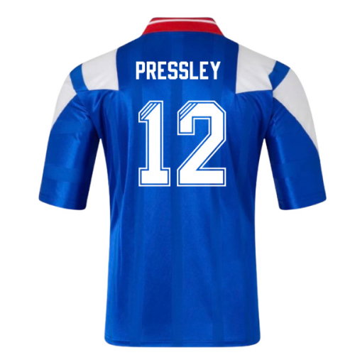 1992-1994 Rangers Retro Home Shirt (Pressley 12)