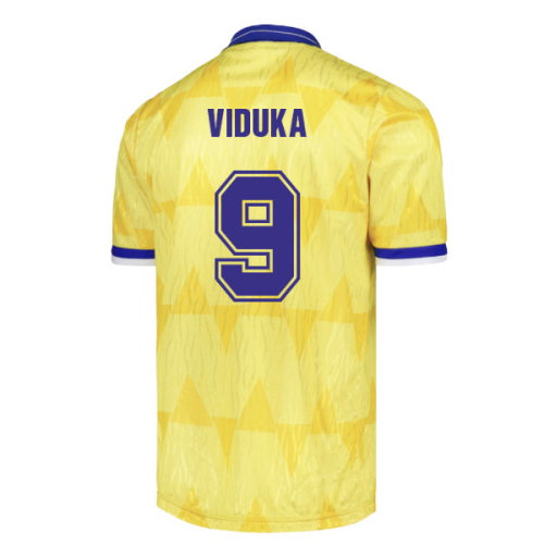 1992 Leeds United Away Retro Shirt (VIDUKA 9)