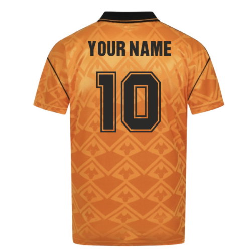 1992 Wolverhampton Wanderers Home Bukta Shirt (Your Name)