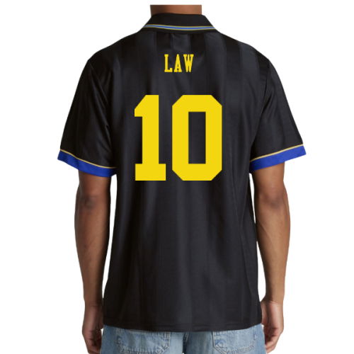 1993-1995 Manchester United Retro Away Shirt (Law 10)