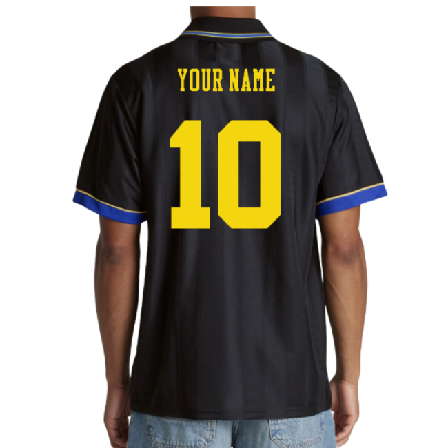 1993-1995 Manchester United Retro Away Shirt (Your Name)