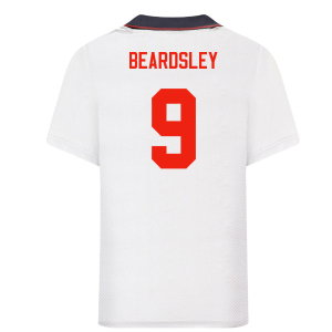 1993 England Home Retro Shirt (Beardsley 9)