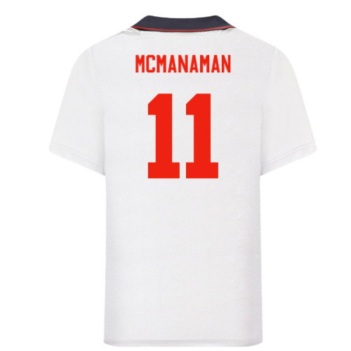 1993 England Home Retro Shirt (McManaman 11)