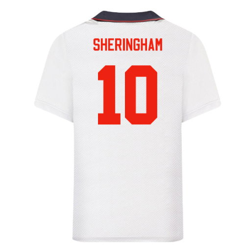 1993 England Home Retro Shirt (Sheringham 10)