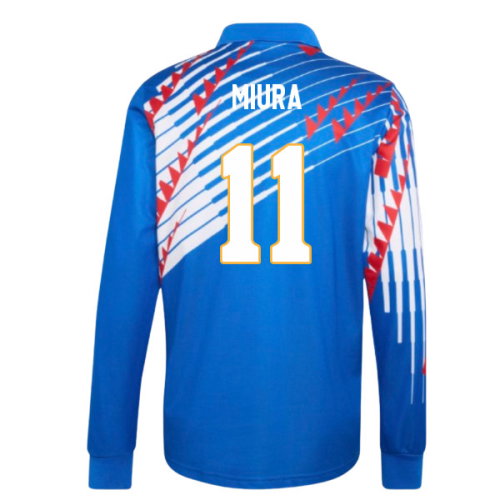1993 Japan adidas Originals Reissue Home L/S Shirt (Miura 11)