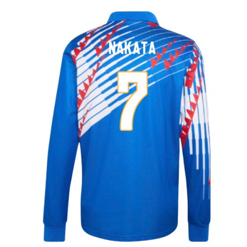 1993 Japan adidas Originals Reissue Home L/S Shirt (Nakata 7)