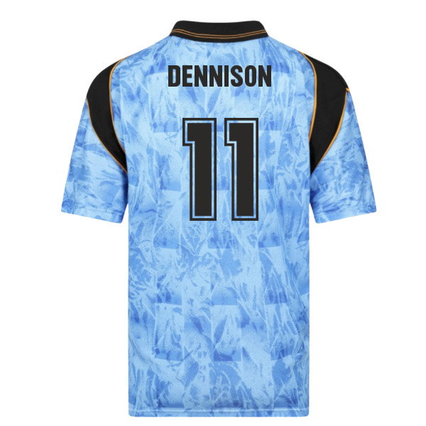 1993 Wolverhampton Wanderers Away Retro Shirt (Dennison 11)