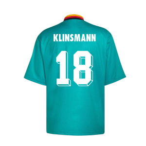 1994 Germany Away adidas Originals Reissue Shirt (KLINSMANN 18)