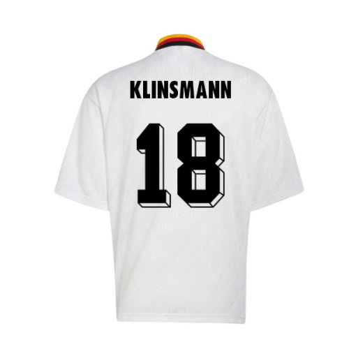 1994 Germany Home adidas Originals Reissue Shirt (KLINSMANN 18)