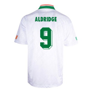 1994 Ireland World Cup Away shirt (Aldridge 9)