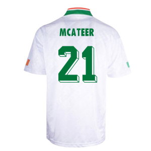 1994 Ireland World Cup Away shirt (McAteer 21)