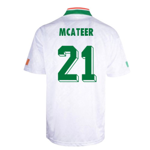 1994 Ireland World Cup Away shirt (McAteer 21)