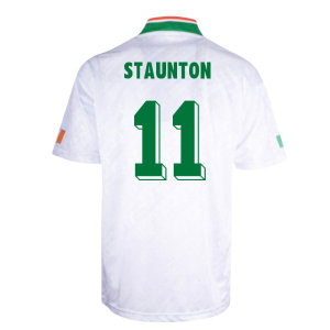 1994 Ireland World Cup Away shirt (Staunton 11)