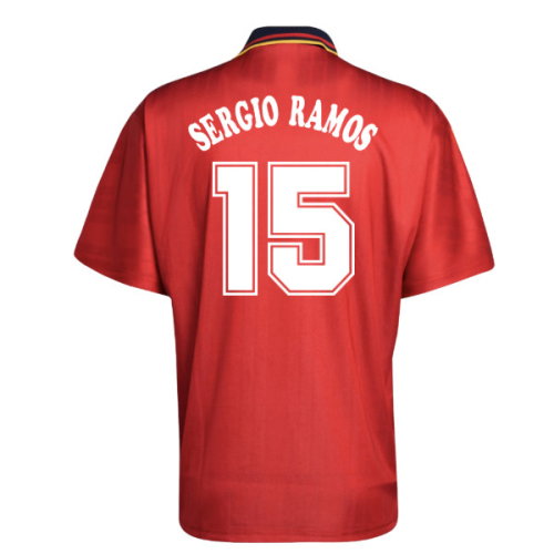 1994 Spain adidas Originals Reissue Home Shirt (SERGIO RAMOS 15)