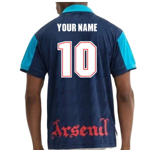 1995 Arsenal Away Classics Retro Shirt (Your Name)