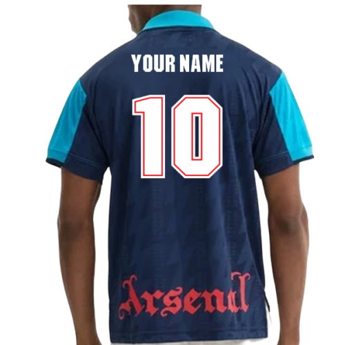 1995 Arsenal Away Classics Retro Shirt (Your Name)
