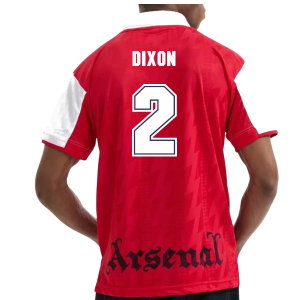 1995 Arsenal Home Retro Shirt (Dixon 2)