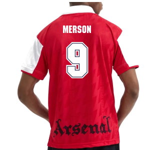 1995 Arsenal Home Retro Shirt (Merson 9)