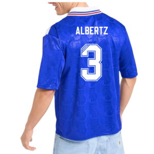 1996-1997 Rangers Retro Home Shirt (ALBERTZ 3)