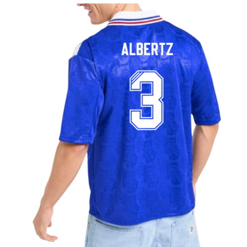 1996-1997 Rangers Retro Home Shirt (ALBERTZ 3)