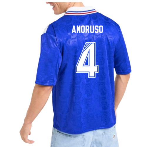 1996-1997 Rangers Retro Home Shirt (AMORUSO 4)