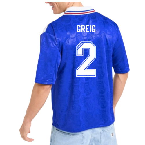 1996-1997 Rangers Retro Home Shirt (GREIG 2)