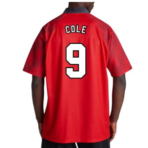 1996-1998 Manchester United Retro Home Shirt (Cole 9)