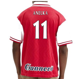 1996 Arsenal Home Retro Shirt (Anelka 11)