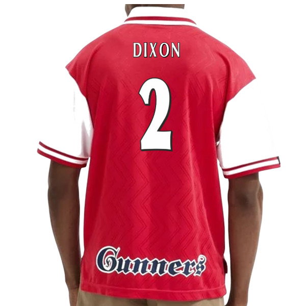 1996 Arsenal Home Retro Shirt (Dixon 2)