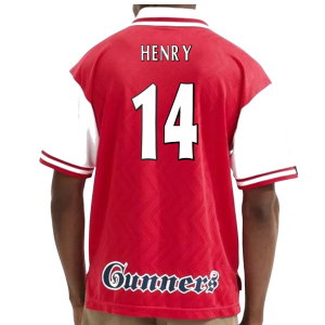 1996 Arsenal Home Retro Shirt (Henry 14)