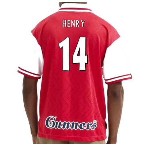 1996 Arsenal Home Retro Shirt (Henry 14)