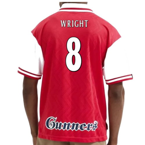 1996 Arsenal Home Retro Shirt (Wright 8)