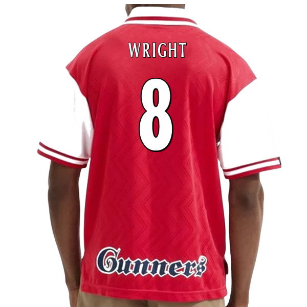 1996 Arsenal Home Retro Shirt (Wright 8)