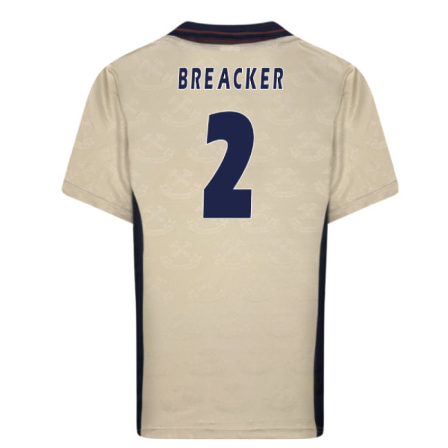 1996 West Ham Retro Away Shirt (Breacker 2)