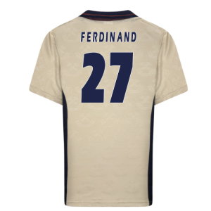 1996 West Ham Retro Away Shirt (Ferdinand 27)