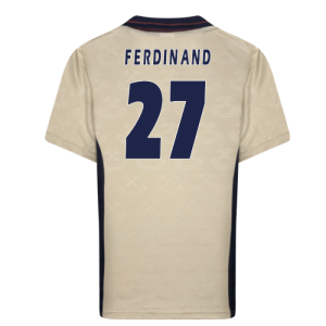 1996 West Ham Retro Away Shirt (Ferdinand 27)