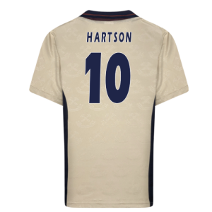 1996 West Ham Retro Away Shirt (Hartson 10)