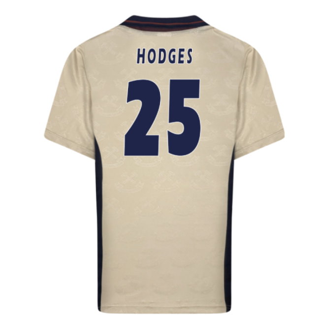 1996 West Ham Retro Away Shirt (Hodges 25)