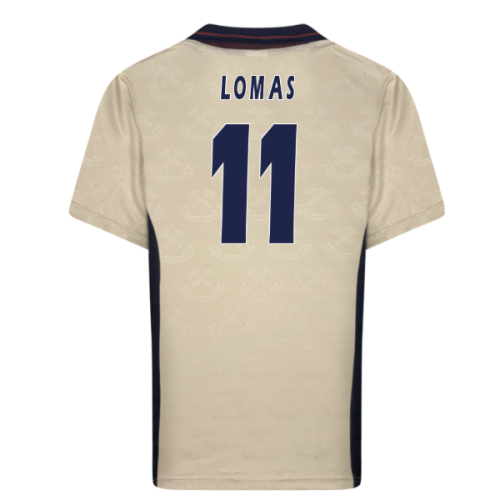 1996 West Ham Retro Away Shirt (Lomas 11)