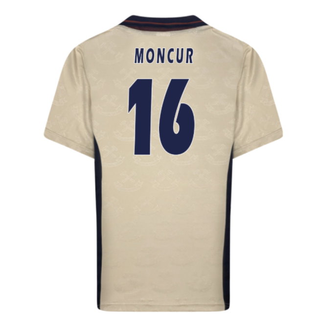 1996 West Ham Retro Away Shirt (Moncur 16)