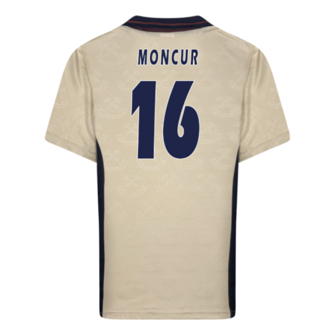 1996 West Ham Retro Away Shirt (Moncur 16)