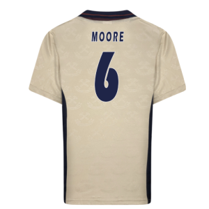 1996 West Ham Retro Away Shirt (MOORE 6)