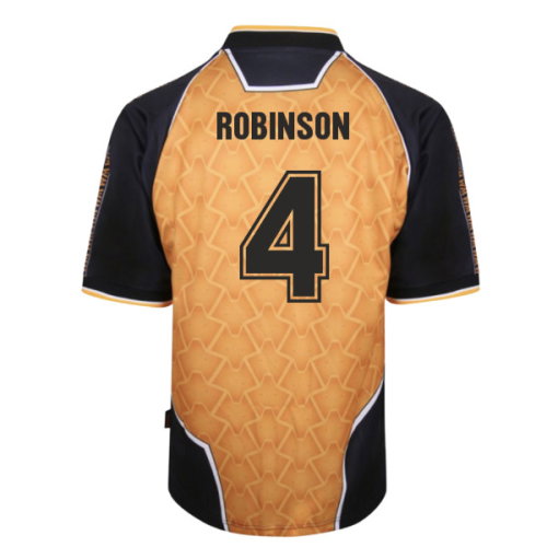 1996 Wolverhampton Wanderers Home Shirt (Robinson 4)